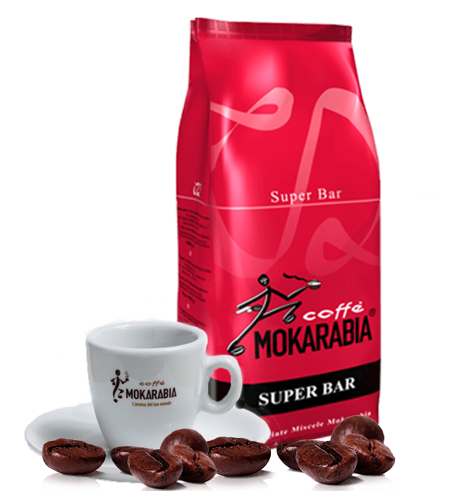 Mokarabia Super Bar Kaffee Espresso 1kg Bohnen