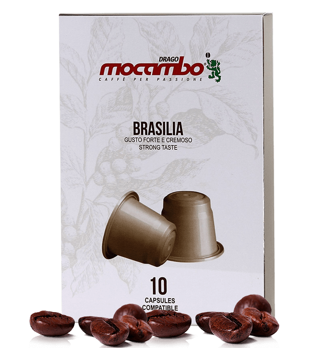 Mocambo Brasilia - Kapseln Nespresso® kompatibel - 10 Stück