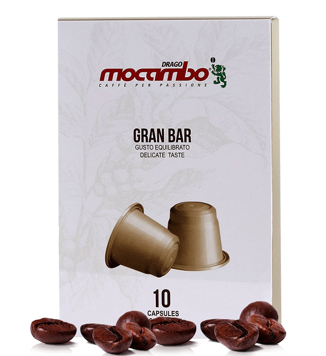 Mocambo Gran Bar - Kapseln Nespresso® kompatibel - 10 Stück