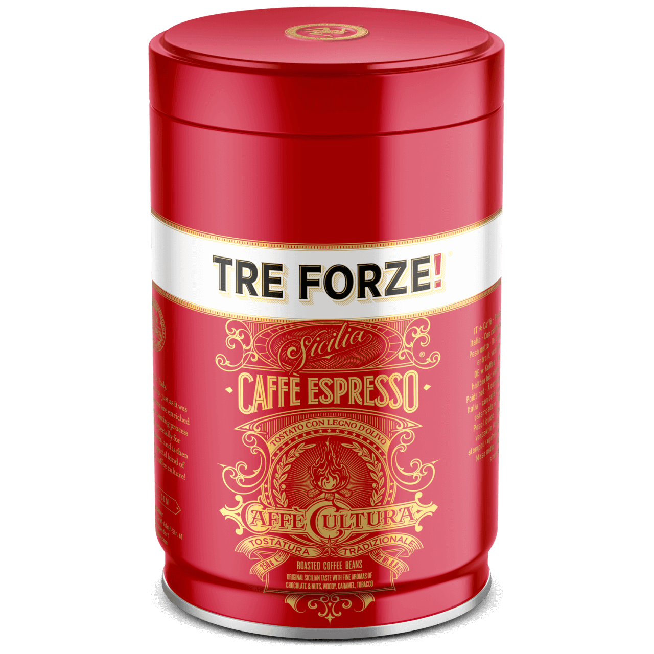 Tre Forze - Kaffee Espresso, 250g Bohnen Dose