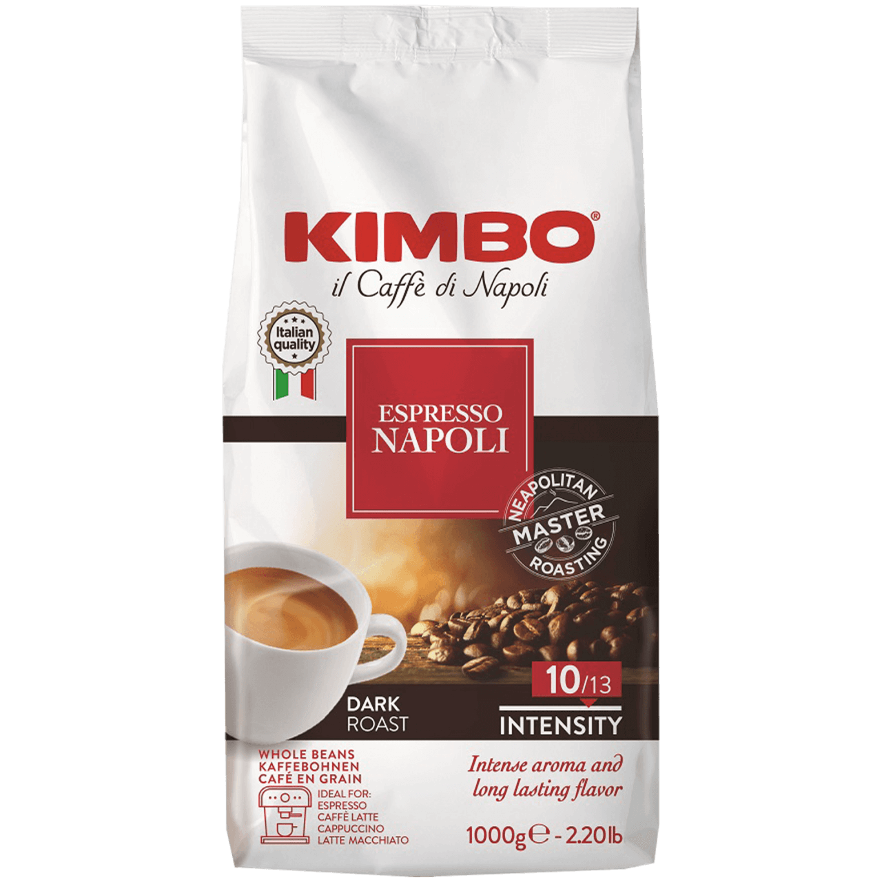 Kimbo Napoletano Espresso Kaffee 1kg Bohnen