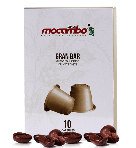 Mocambo Gran Bar - Kapseln Nespresso® kompatibel - 10 Stück