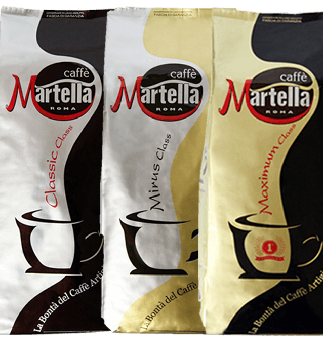 Martella Caffe Probierpaket 3 x 1kg Bohnen