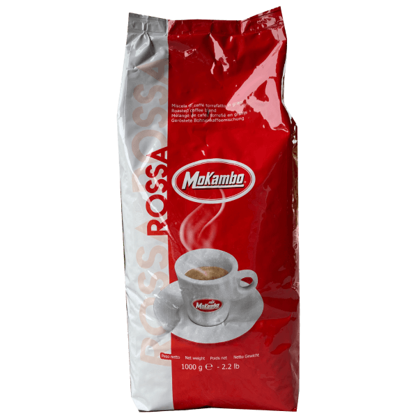 Mokambo Rossa - Kaffee Espresso, 1 kg ganze Bohnen