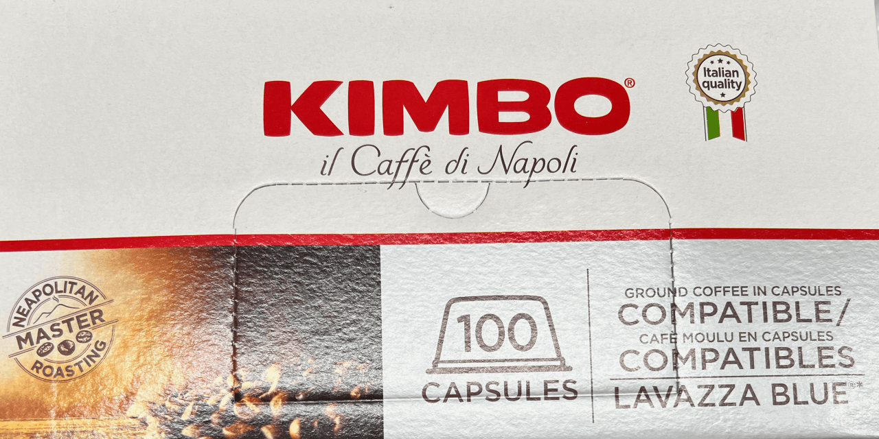 Kimbo Napoli Kapseln - Lavazza Blue kompatibel - 100 Stk a 8g
