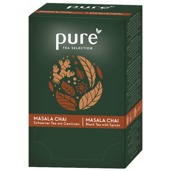 Tchibo Pure Tee Tea Selection Masala Chai 25 Beutel