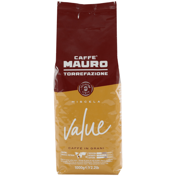 Mauro Value Espresso Kaffee Bohnen 1kg