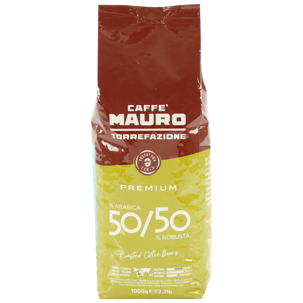 Mauro Premium - Kaffee Espresso, 1kg Bohnen