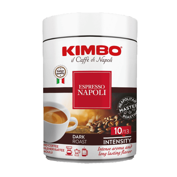 Kimbo Napoletano Espresso Kaffee 250g gemahlen Dose