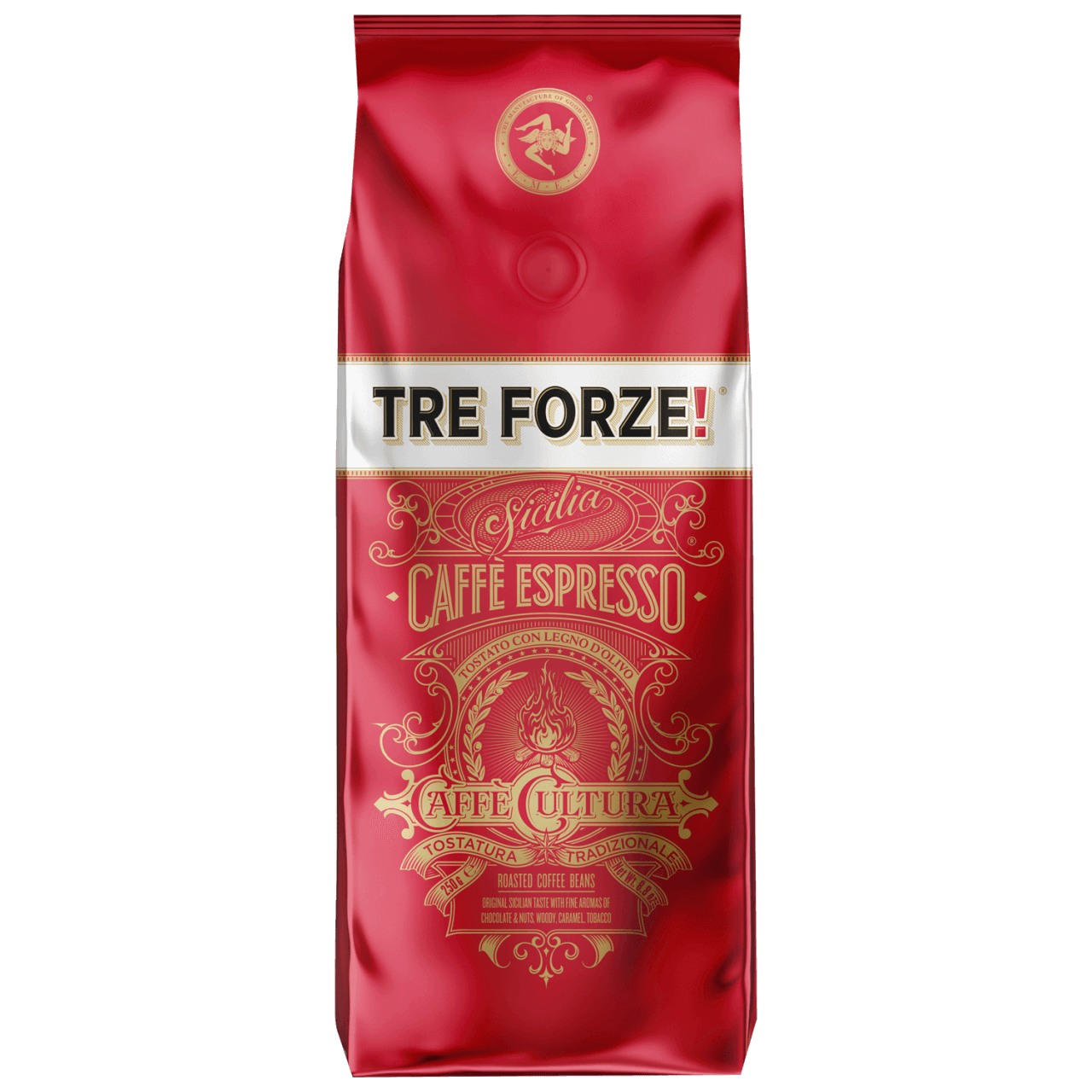Tre Forze - Espresso Kaffee Bohnen 250g