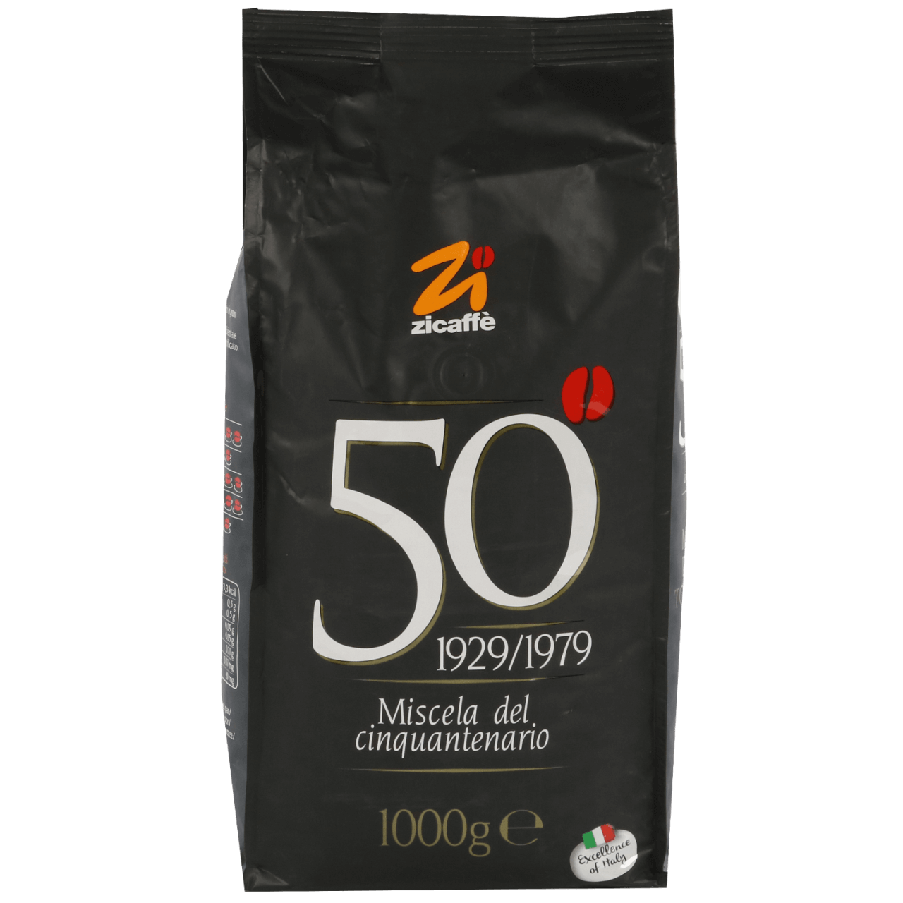 Zicaffe Cinquantenario Espresso Kaffee Bohnen 1kg