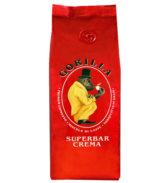 Gorilla Super Bar Crema 250g Bohnen